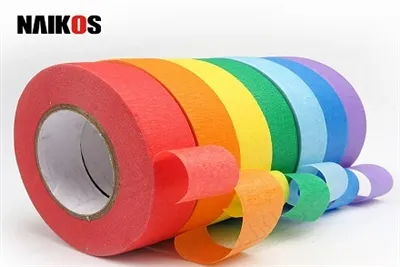 Η πολύχρωμη ταινία κάλυψης είναι μια τέλεια επιλογή για ένα ευρύ φάσμα έργων